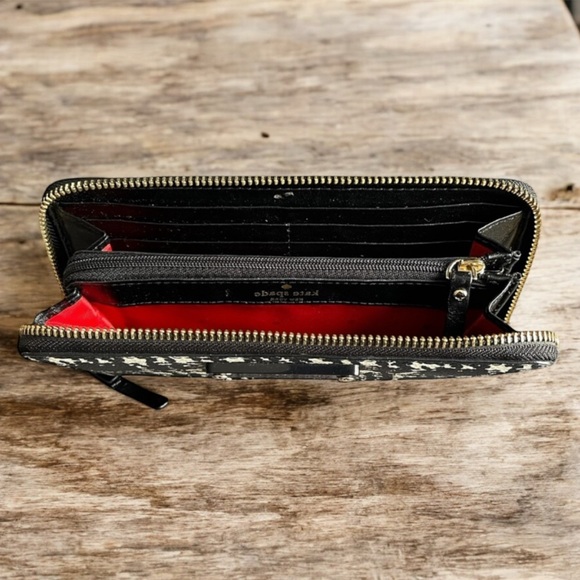 Kate Spade Lacey Belleville Plaid Long Wallet - Picture 7 of 10